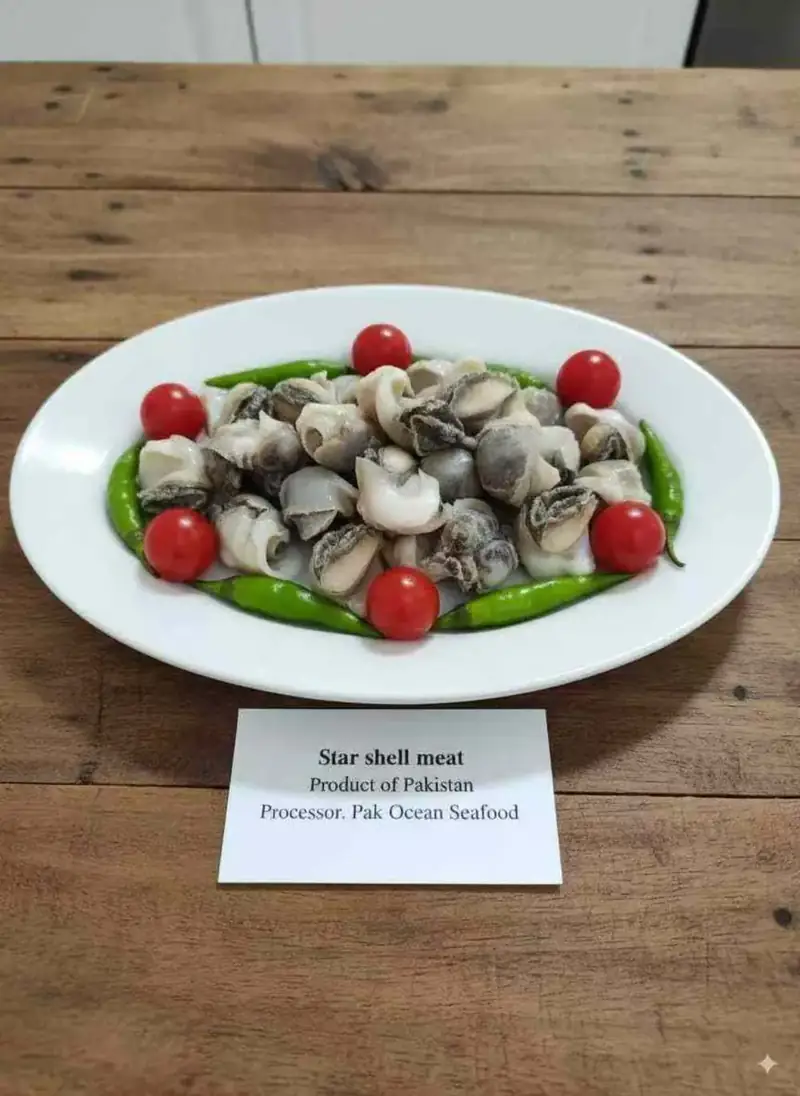 Star Shell Meat prepared product photo